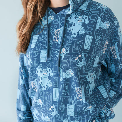 Disney Monster Glow Women's French Terry Sulley Hoodie
