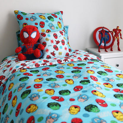 Marvel Heroes Reversible Duvet Cover