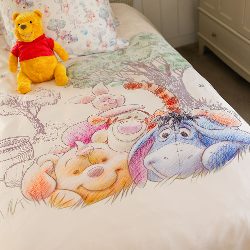 Disney Hundred Acre Wood Reversible Duvet Cover
