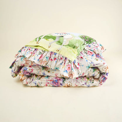 Katrina Reversible Ruffled Duvet Cover