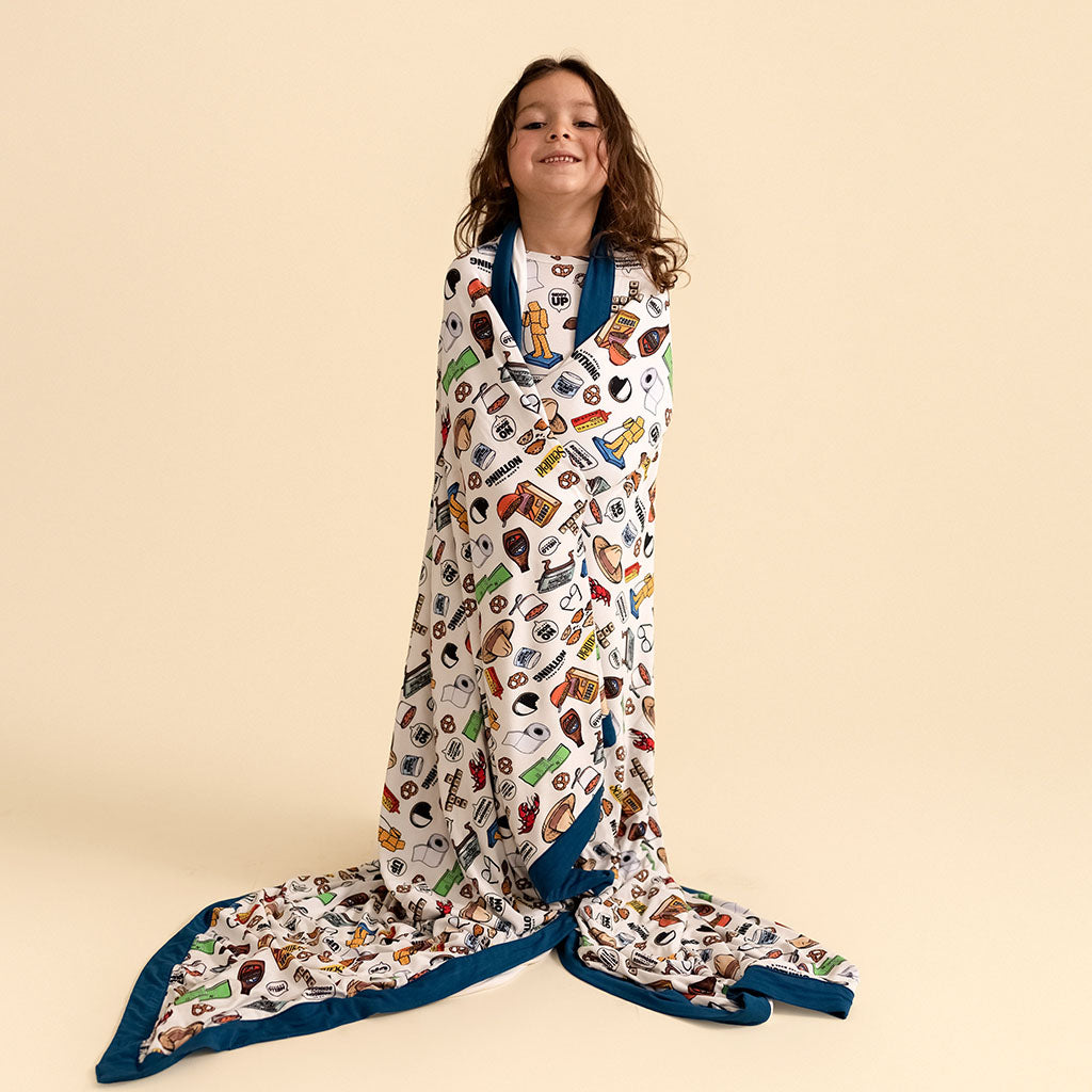 Seinfeld & Seinfeld Map Luxe Patoo® Blanket