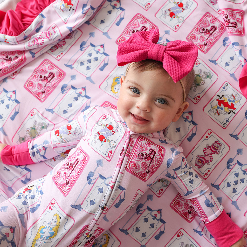 Disney Alice and the Queen Ruffled Luxe Patoo® Blanket