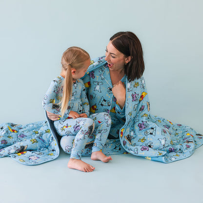 Disney Monsters, Inc. & Portal Reversible Quilted Patoo® Blanket