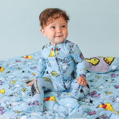 Disney Monsters, Inc. & Portal Reversible Quilted Patoo® Blanket