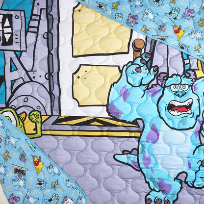 Disney Monsters, Inc. & Portal Reversible Quilted Patoo® Blanket