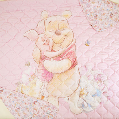 Disney Winnie the Pooh & Hundred Acre Wood Reversible Quilted Patoo® Blanket