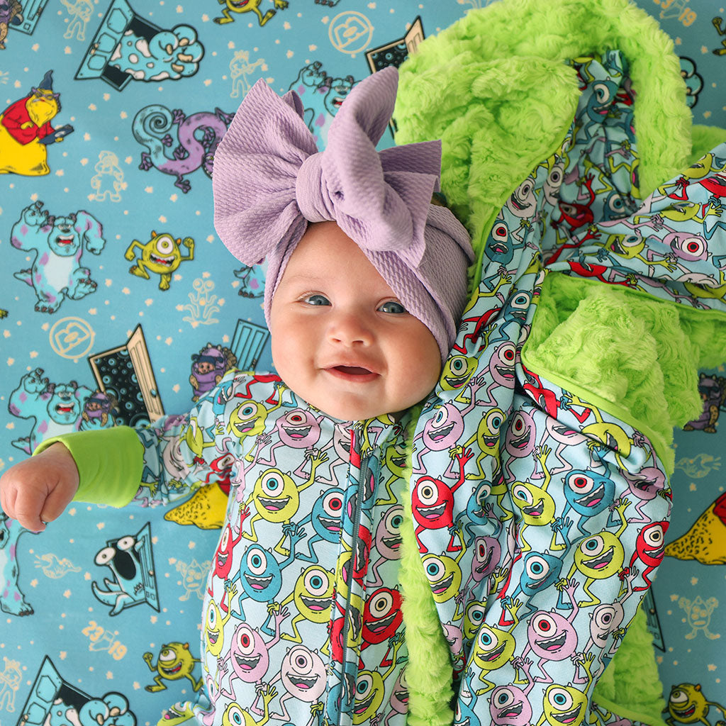 Disney Hi Mike Minky Luxette Patoo® Blanket