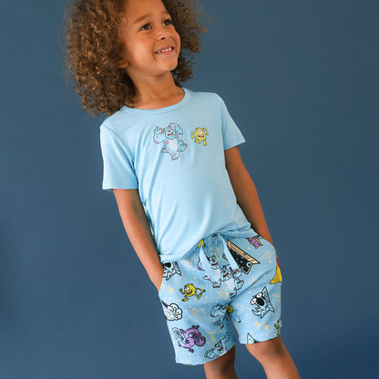 Disney Monsters, Inc. French Terry Shorts