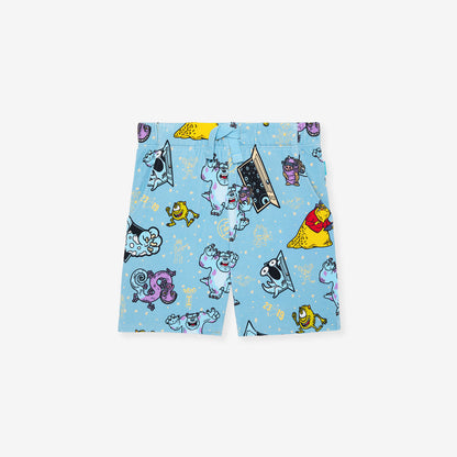 Disney Monsters, Inc. French Terry Shorts