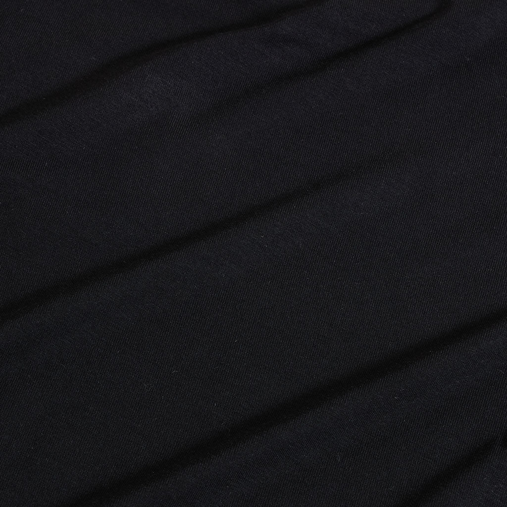Black Footie Zippered One Piece