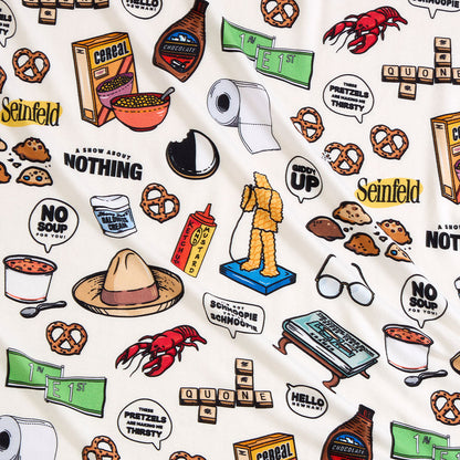 Seinfeld & Seinfeld Map Luxe Patoo® Blanket