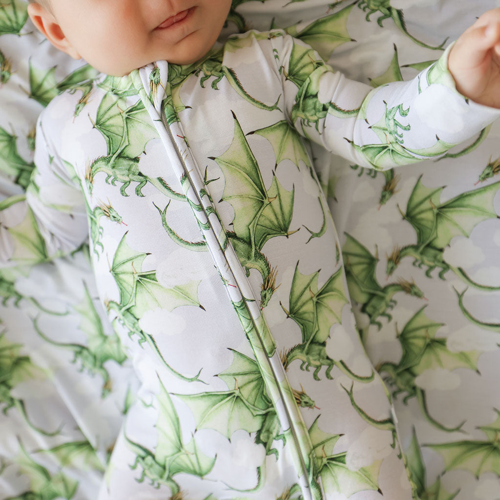 Devlin Footie Zippered One Piece