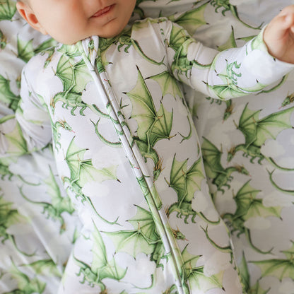Devlin Footie Zippered One Piece