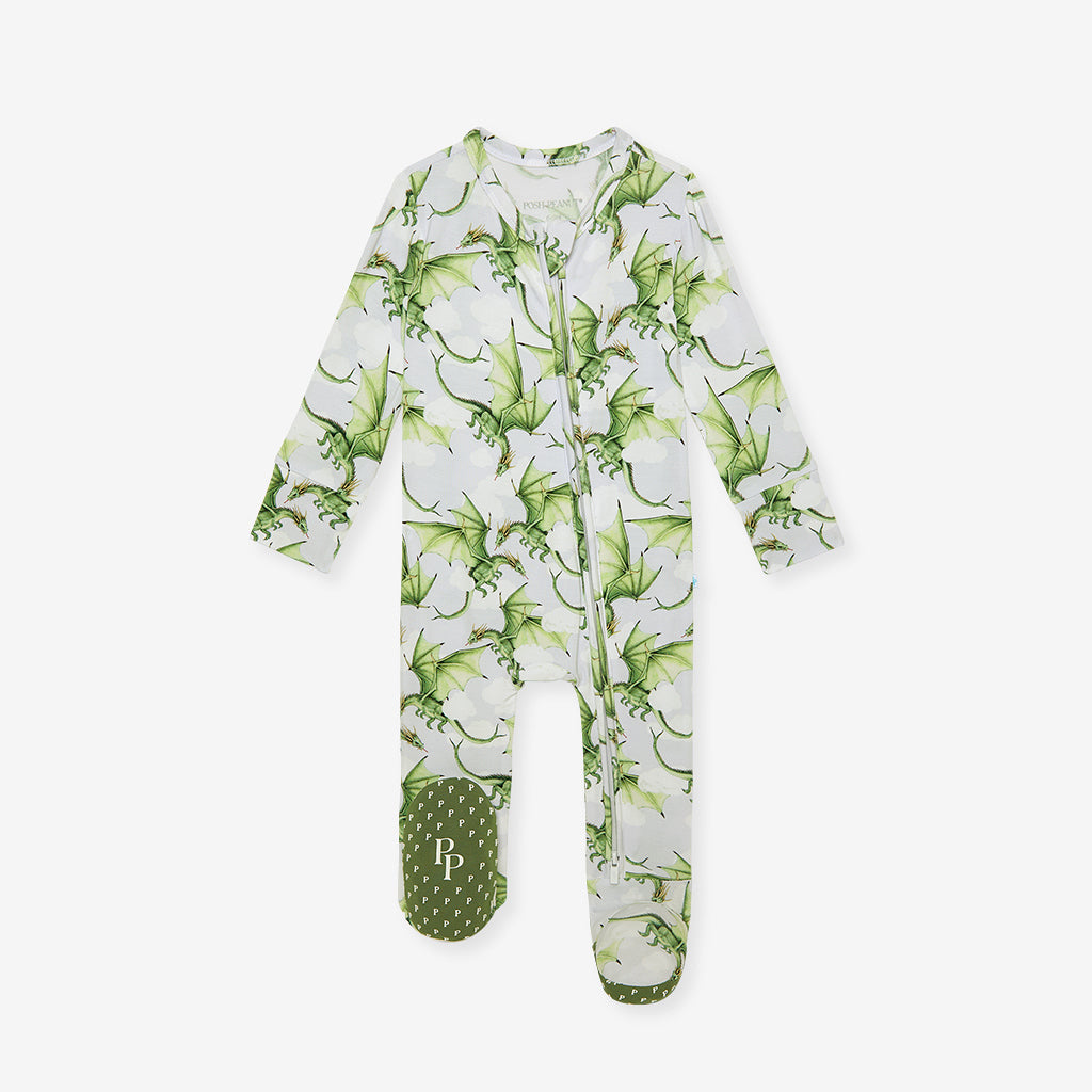 Devlin Footie Zippered One Piece