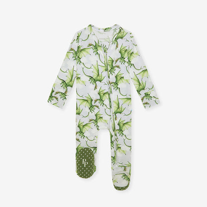 Devlin Footie Zippered One Piece