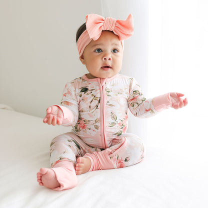 Vintage Pink Rose Convertible One Piece