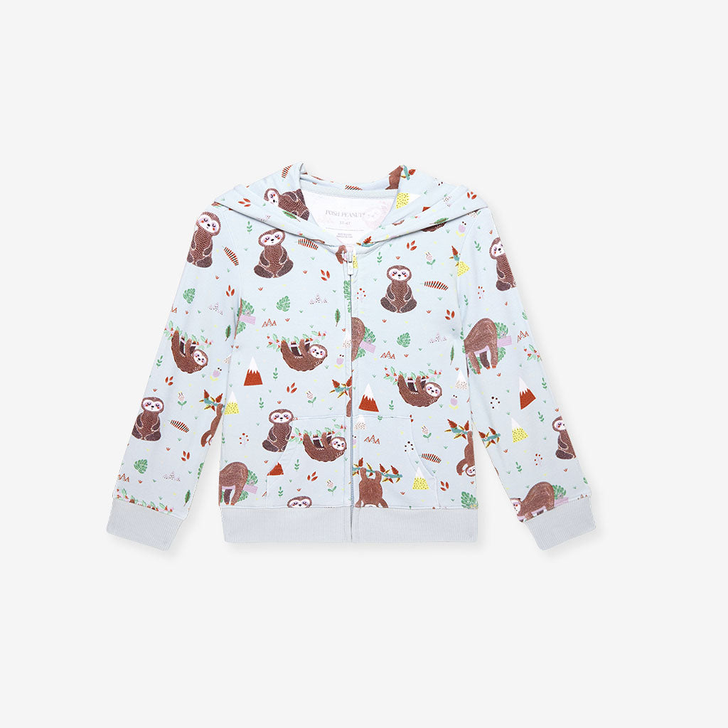 Sylas French Terry Zippered Hoodie