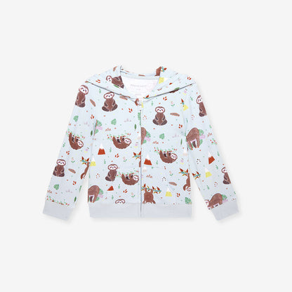 Sylas French Terry Zippered Hoodie