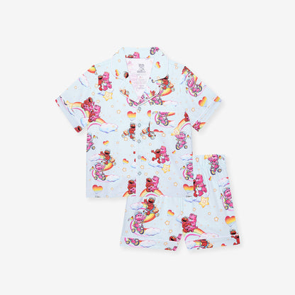 Care Bears™ Cheer Bear & Elmo Twill Pajama Short Set