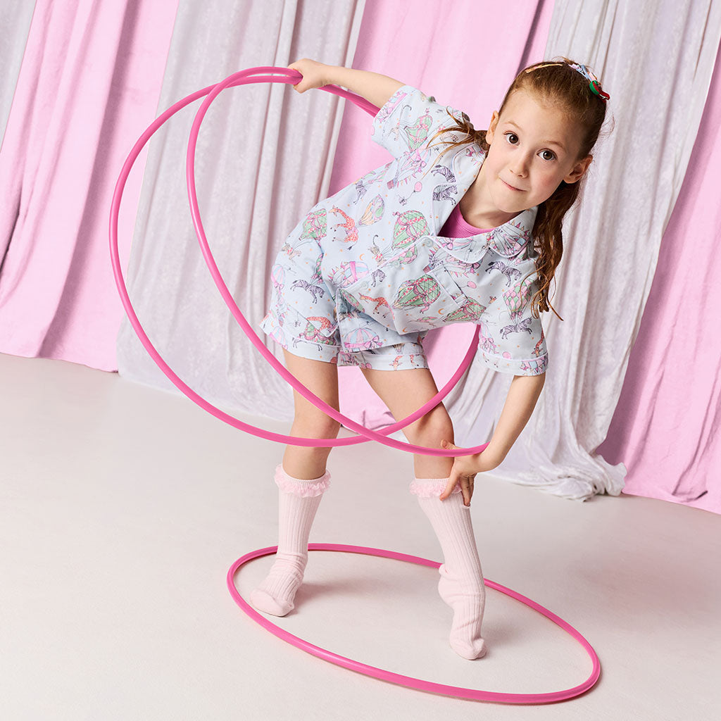 Seraphina Twill Pajama Short Set