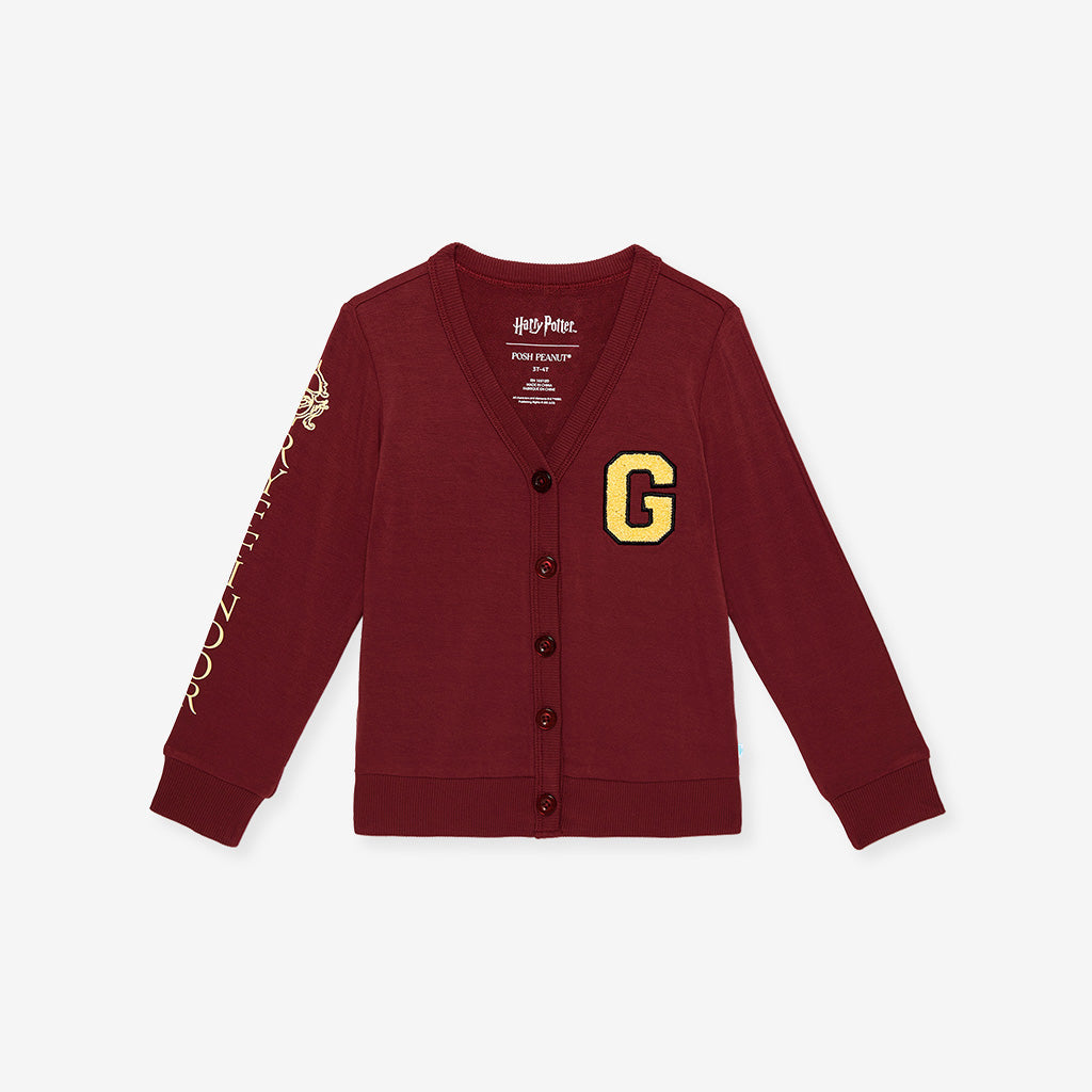Gryffindor Varsity League French Terry Varsity Cardigan