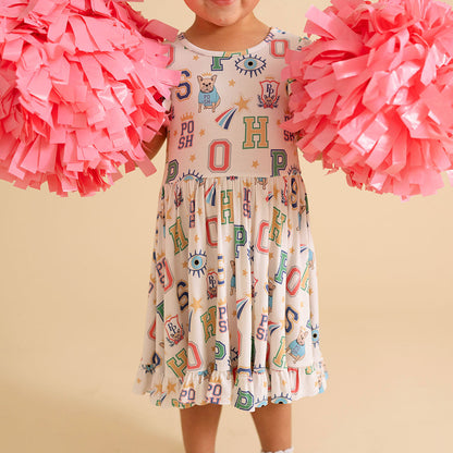 Brooke Ruffled Twirl Dress