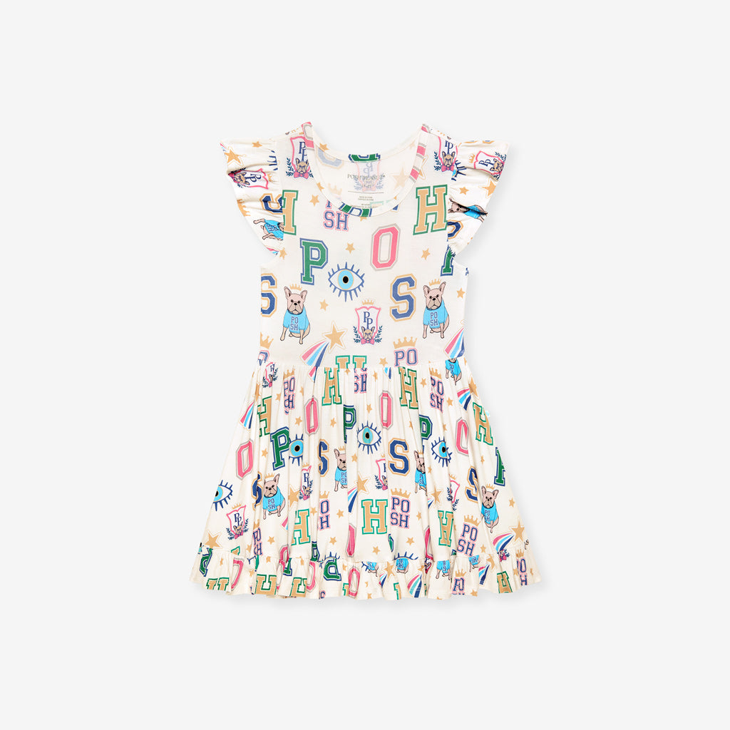 Brooke Ruffled Twirl Dress