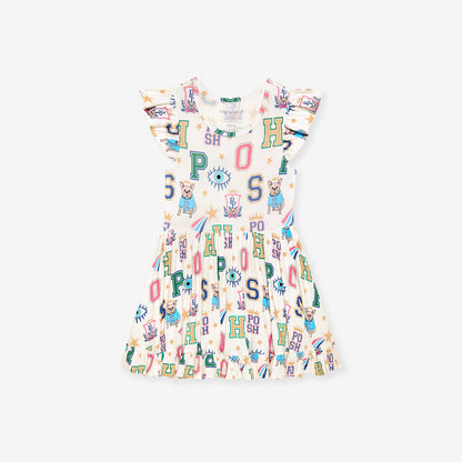 Brooke Ruffled Twirl Dress