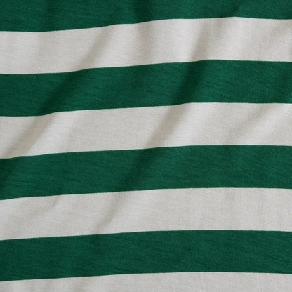 Slytherin House Stripe Men's French Terry Polo Shirt