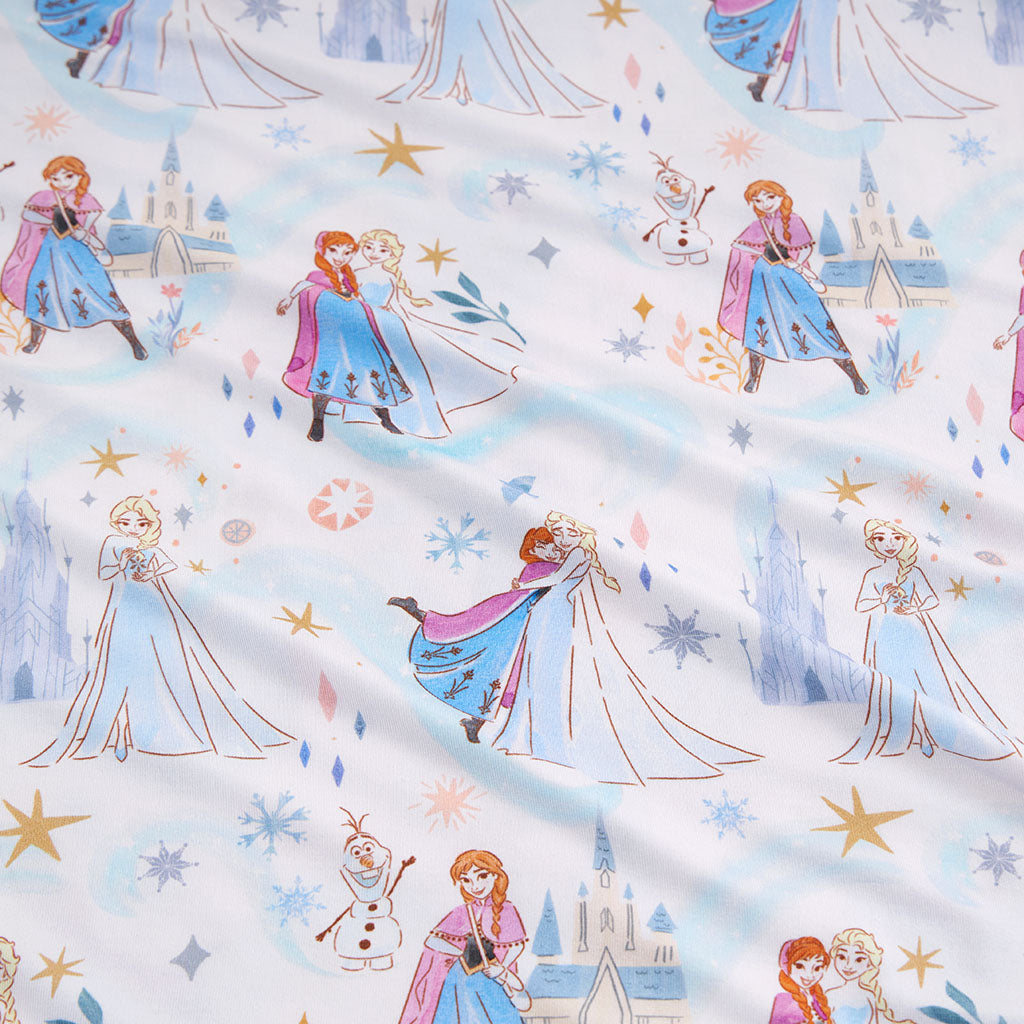 Disney Elsa & Anna Bow Back Twirl Dress