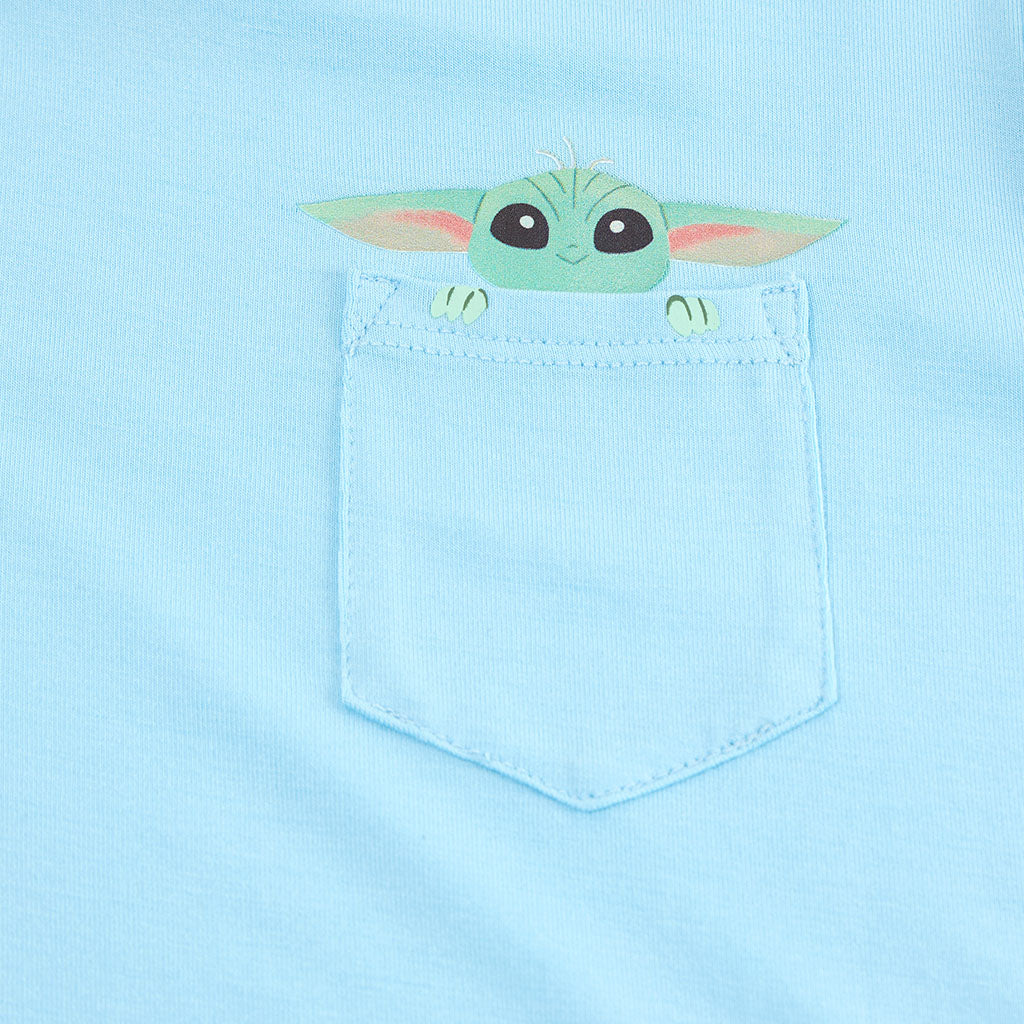 Star Wars™ Grogu Pocket Tee French Terry Short Set