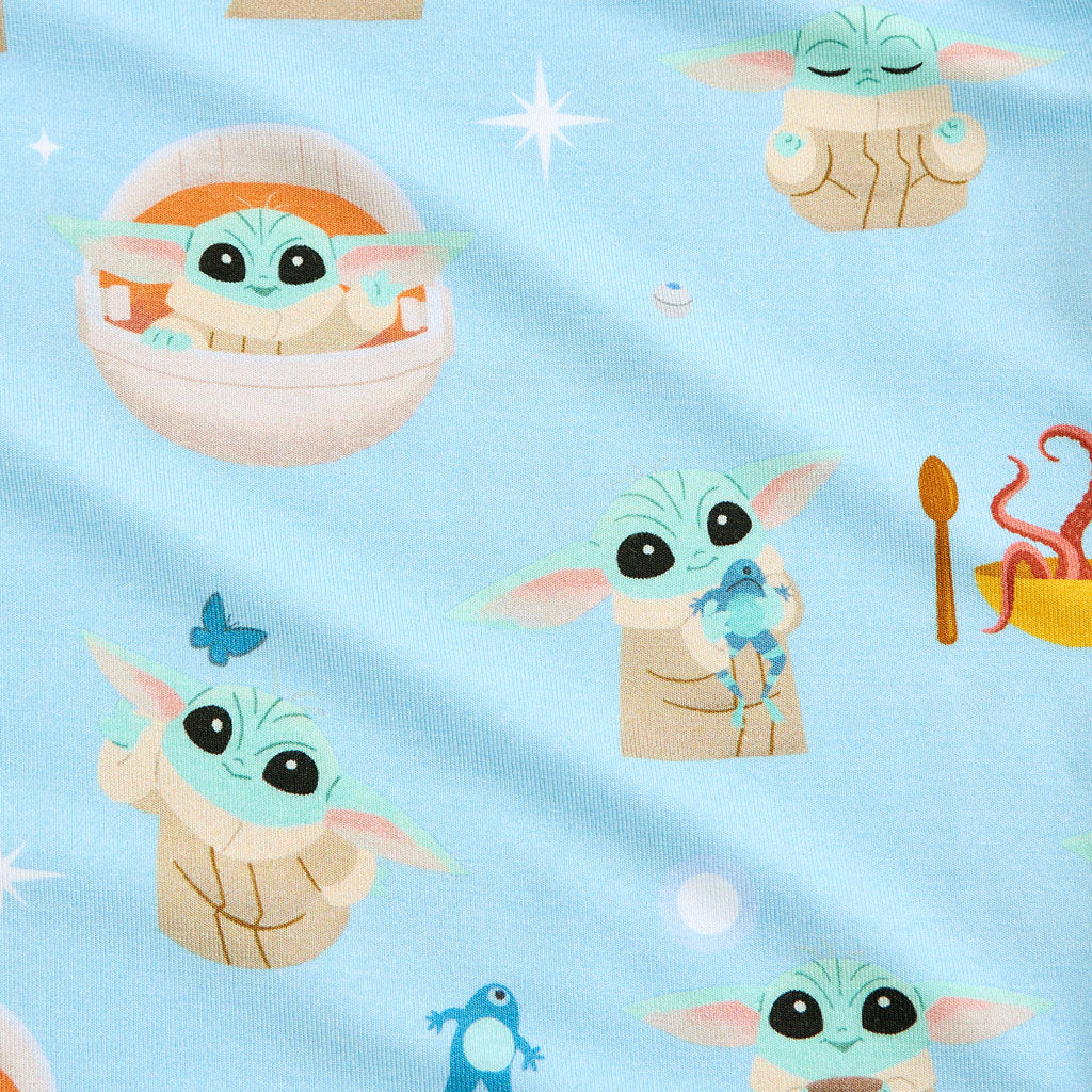 Star Wars™ Grogu French Terry Overall Bubble Romper