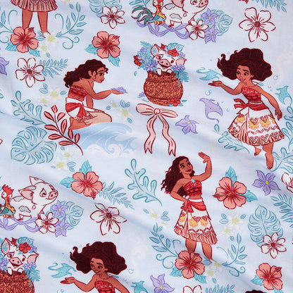 Disney Moana & Pua & Posh Moana Reversible Quilted Patoo® Blanket