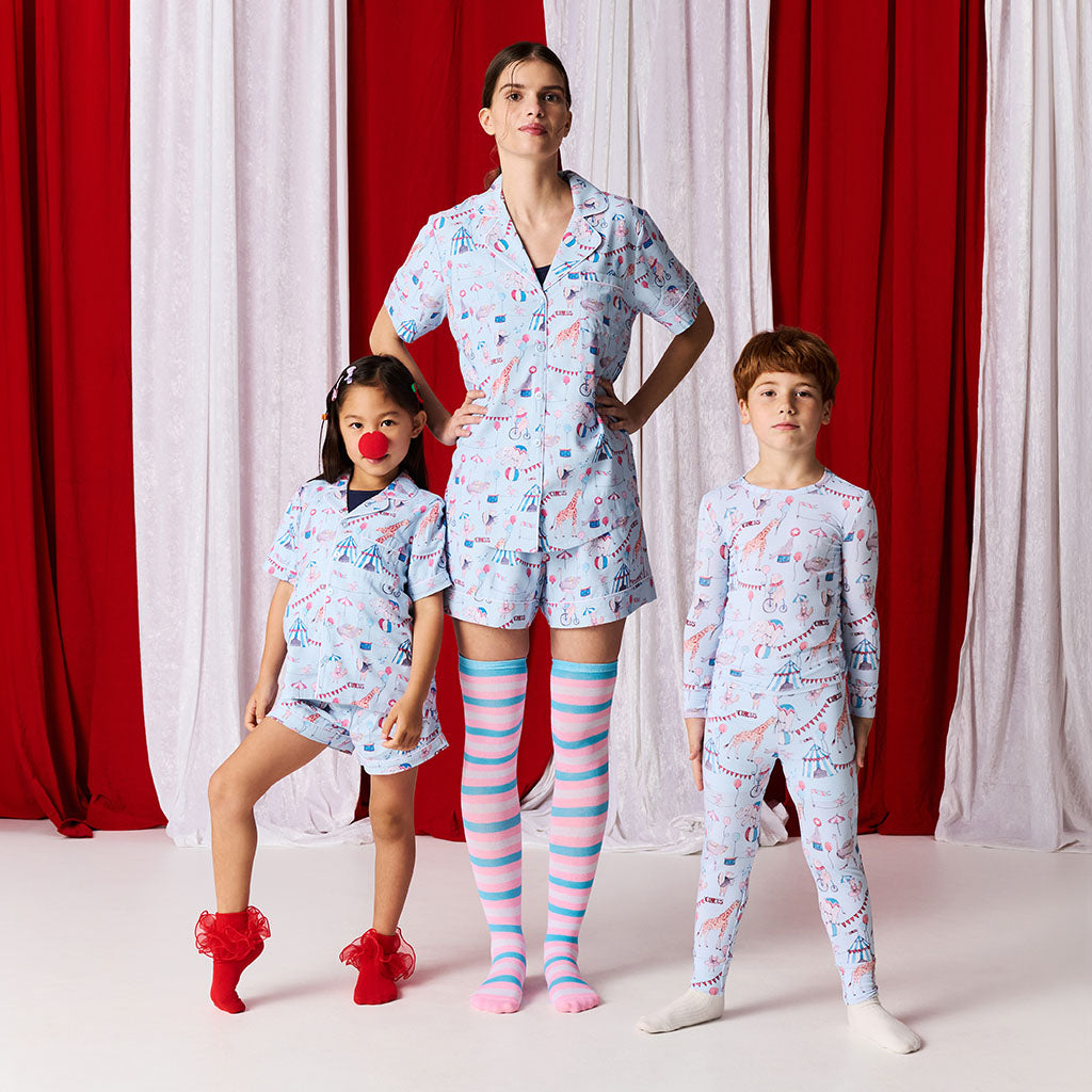Seraphina Twill Pajama Short Set
