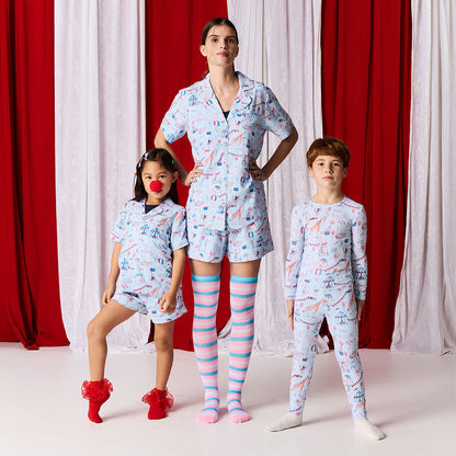 Seraphina Twill Pajama Short Set