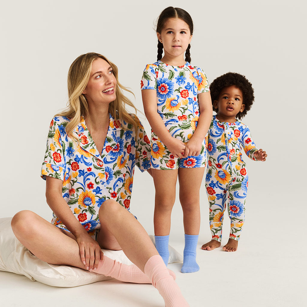 Fiore Italiani Classic Pajama Short Set