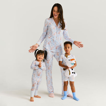 Disney Olaf & Sven Women's Luxe Pajama Pant Set
