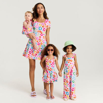 Luella Ruffled Twirl Dress