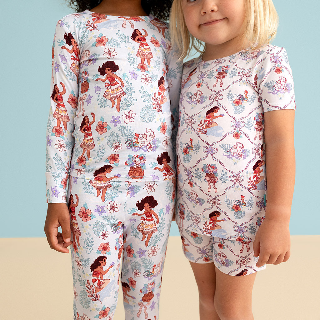 Disney Posh Moana Classic Pajama Short Set