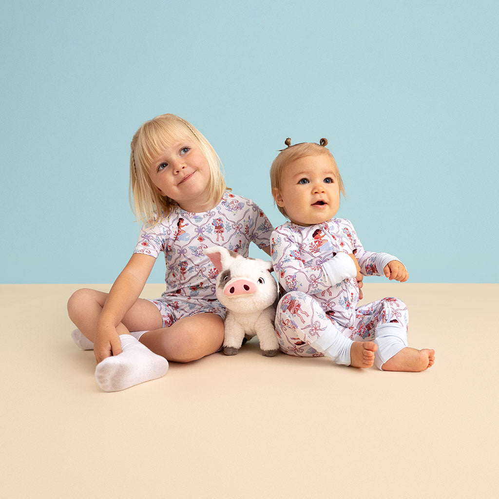 Disney Posh Moana Classic Pajama Short Set
