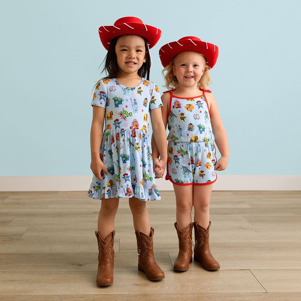 Disney Toy Story Time Varsity Short Romper