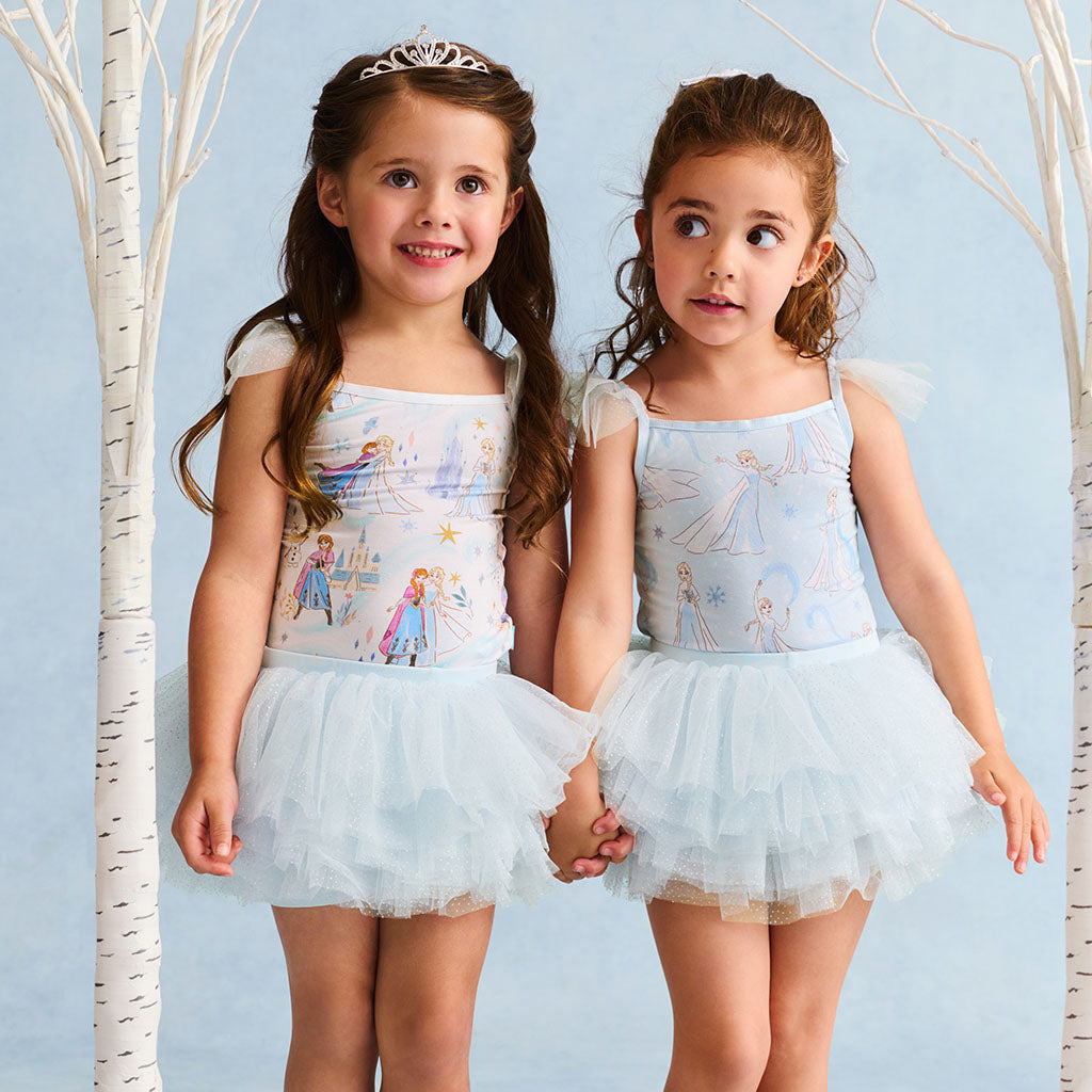 Disney Elsa & Anna Ruffled Tulle Cami