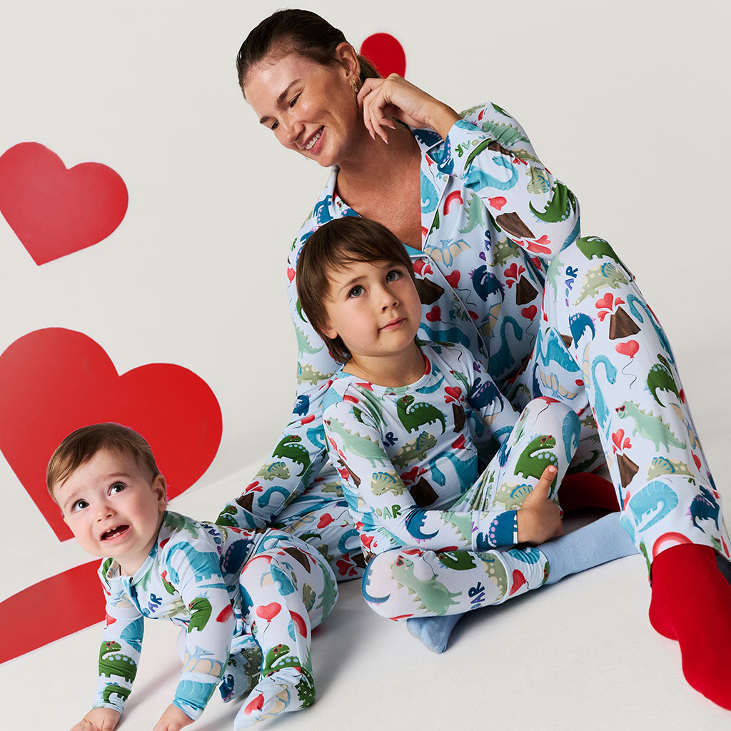 Valentinosaurs Women's Luxe Pajama Pant Set