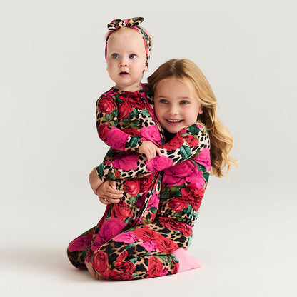 Wild Roses Convertible One Piece