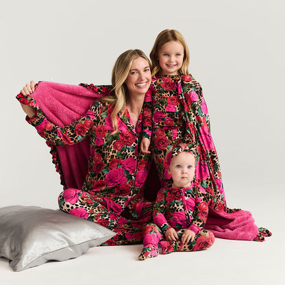 Wild Roses Women's Luxe Pajama Pant Set