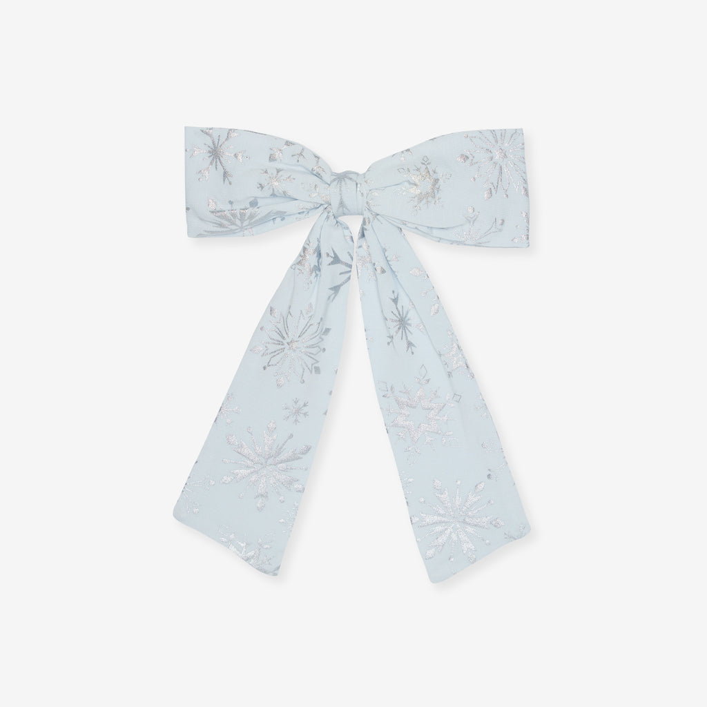 Disney Frozen Snowflakes Luxe Bow Hair Clip