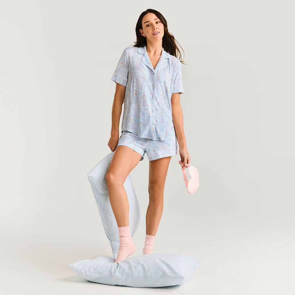 Disney Let It Go Women's Luxe Pajama Short Set