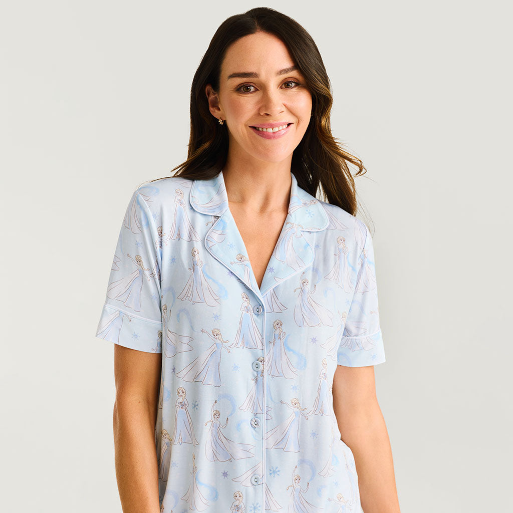 Disney Let It Go Women's Luxe Pajama Short Set