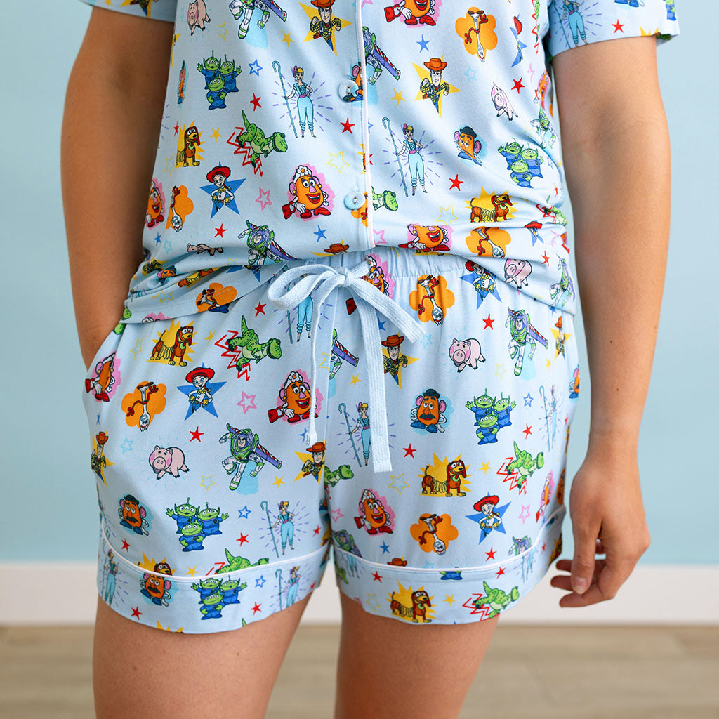 Disney Toy Story Time Women's Luxe Pajama Short Set
