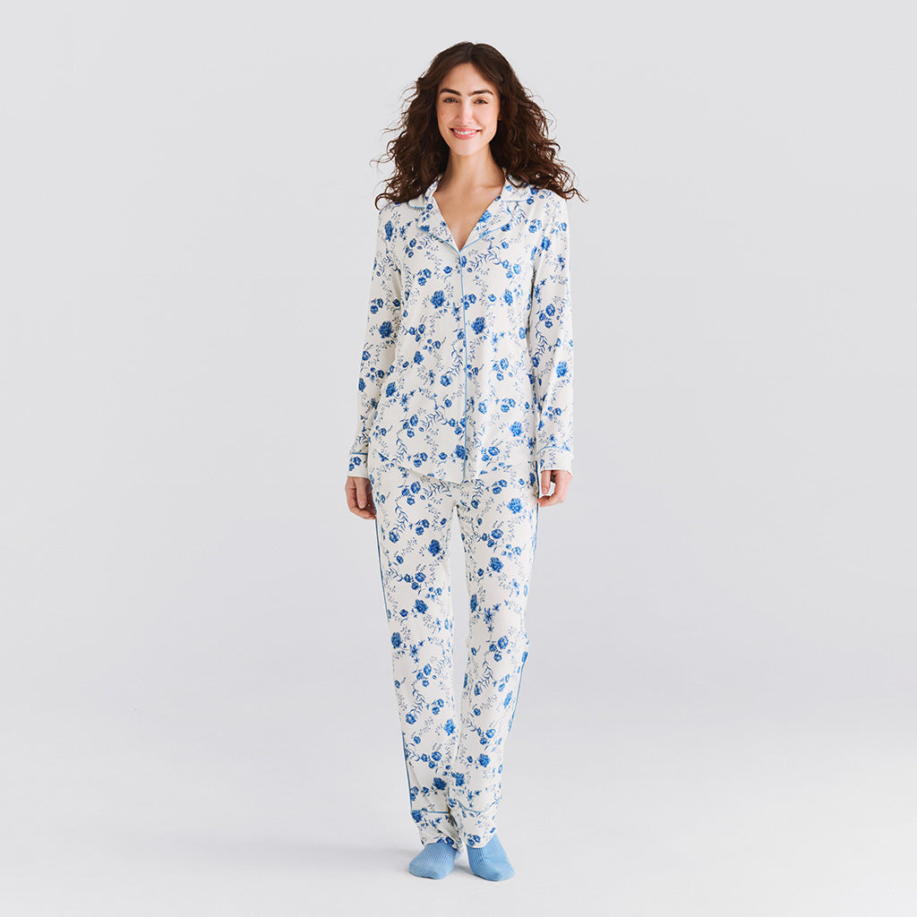 Hattie Women's Luxe Pajama Pant Set